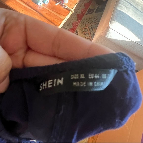 Shein Sleeveless Navy Blue Dress size XL - Picture 6 of 6